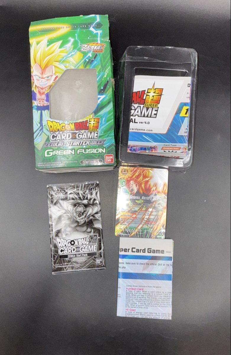Dragon Ball Card Game Lot Super & Z Mixed Sets Approximately 100+ See Photos