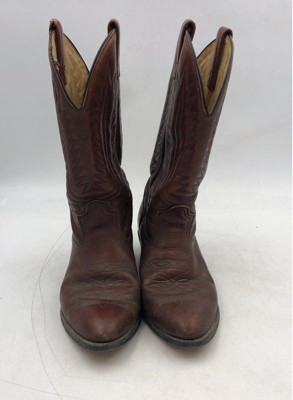 Mason Men&#39;s Brown Cowboy Western Boots - 9 EEE