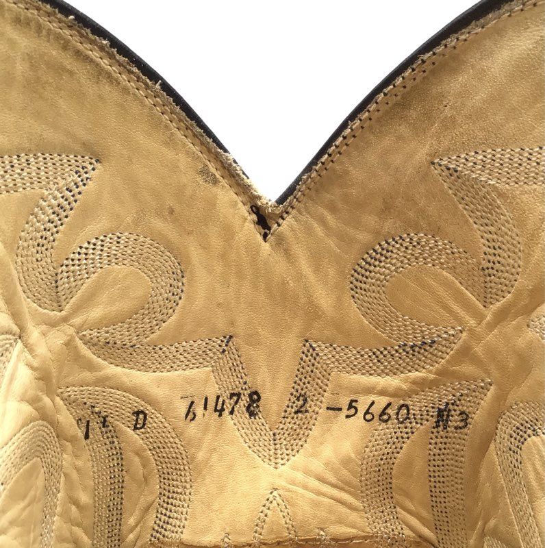 Panhandle Men's Black Brown Western Boots - Size 7.5D