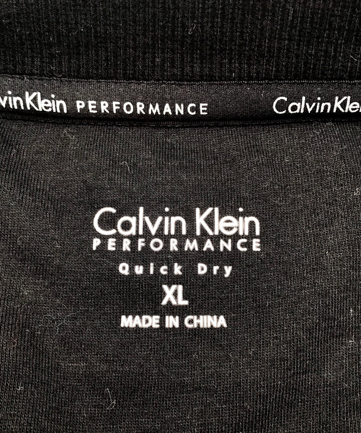 NWT Calvin Klein Performance Black Jacket - Size XL