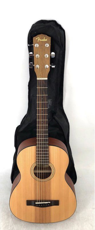 Fender MA-1 Brown 6 String Right-Handed Acoustic Guitar With Case