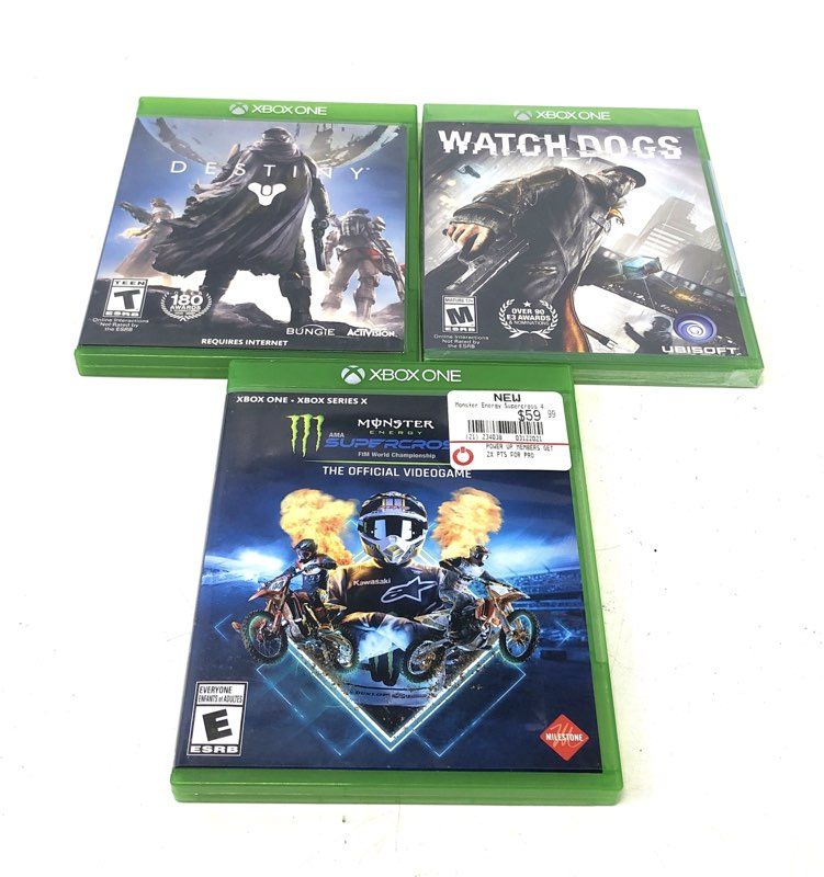 Halo 5 Titanfall 12 Xbox One Game Lot Destiny Watch Dogs Madden