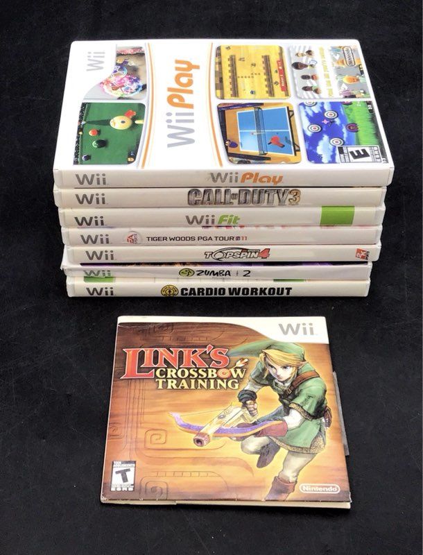 Wii Play Call of Duty 8 Nintendo Wii Game Lot Sports Fitness