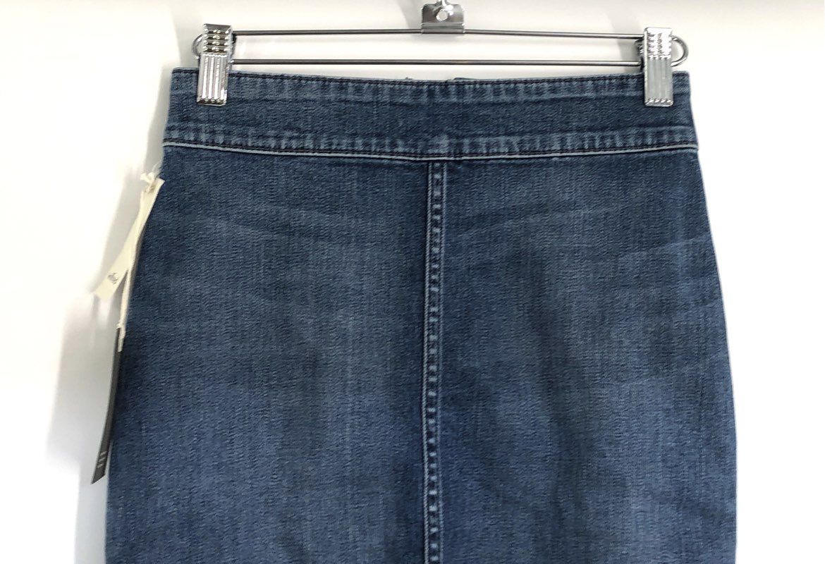 Wilfred Free Women's Karolina Denim Pencil Skirt Blue High Waisted NWT Sz 0
