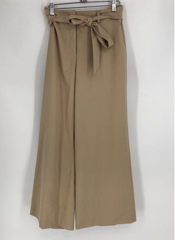 NWT Antonio Melani Women's Tan Wide-Leg Trouser Pant - Size 4