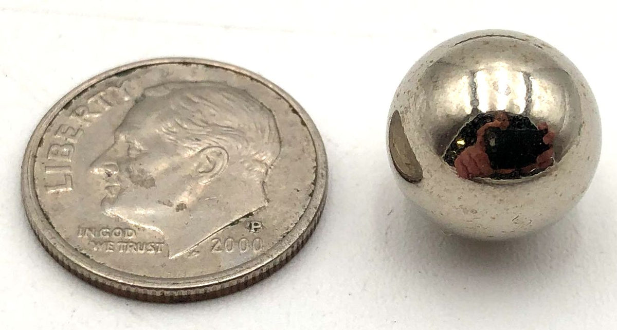 57 Piece Polished Metal Ball Lot ~1/2" Diameter Bearings 0.9 lb Total