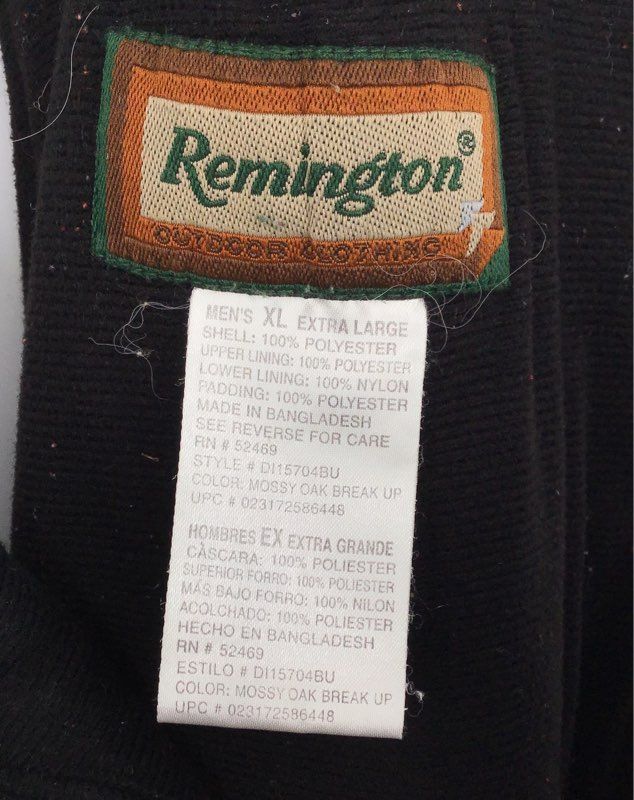 Remington Bib Pants - Size XL