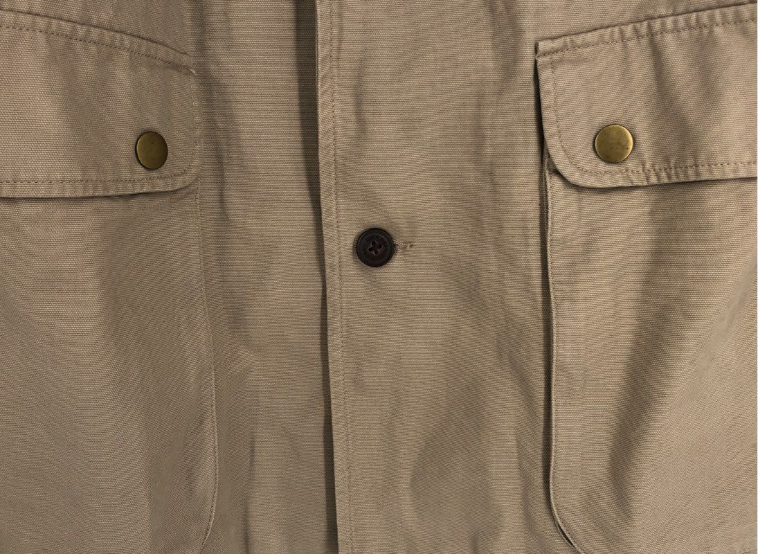 Duck Head Men&#39;s Beige Cotton Casual Jacket - Size 2XL