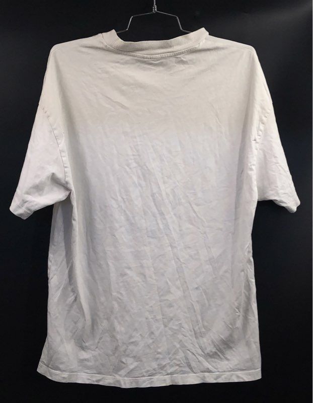 No Fear Skateboard Dog Graphic T-Shirt White Y2K Sz S