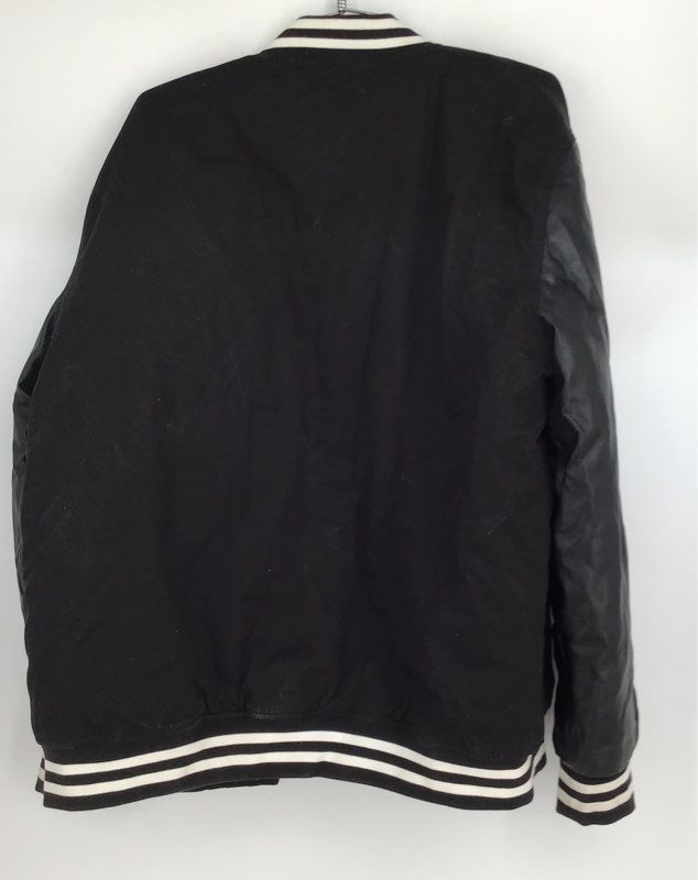 Carre Men&#39;s Black Varsity Jacket - Size XL