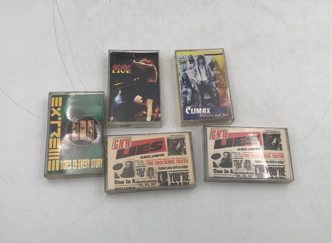 Poison, Winger, The Police Every Breath You &amp; More Cassette Tape Album Mixed Lot