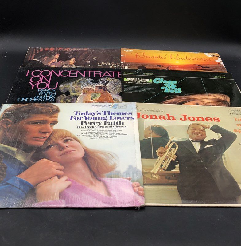 RONNIE ALDRICH, Today’s Themes For Young Lovers Percy Faith Record Lot