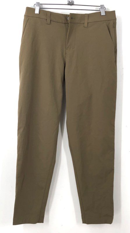 Lululemon Women's Green Brown Chino Pants - Size 28 Lot Of 2