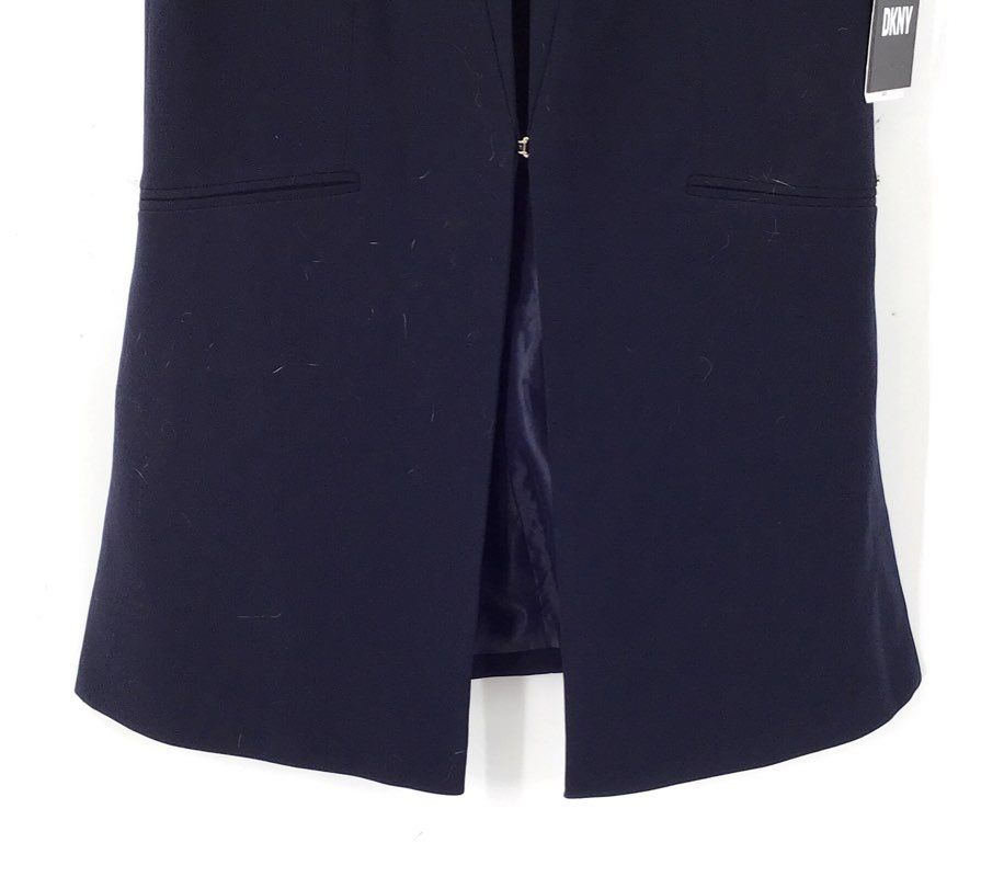 NWT DKNY Women's Navy Vest - Size 4