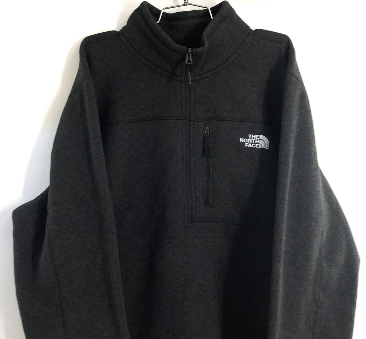 The North Face Men's Gordon Lyons 1/4 Zip Fleece Jacket Black Sz XXL