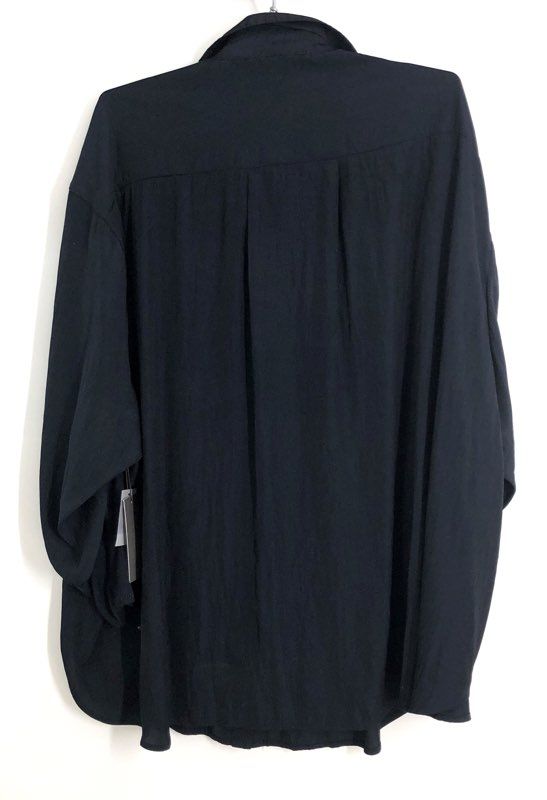 Lola and Sophie Women's Nightwatch Tunic Shirt Button Up Long Sleeve NWT Sz L