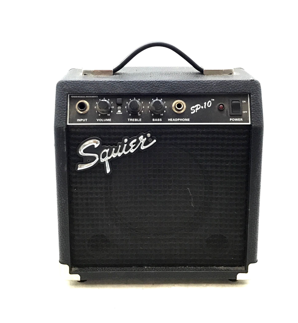 Fender Squier SP 10 Black Portable Electric Guitar Amplifier