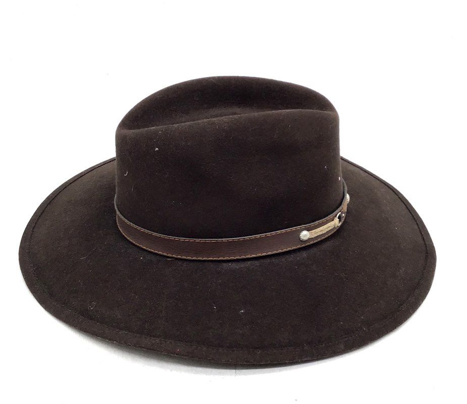 Dallas Hats Women's Brown Fedora Hat - Size M