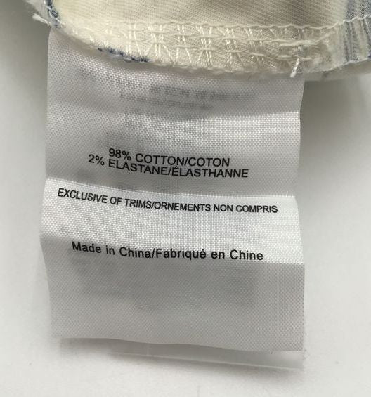 (NWT) Tory Burch Women's Navy Blue\White 'Adrift' Shorts-Size; 24 (+COA)