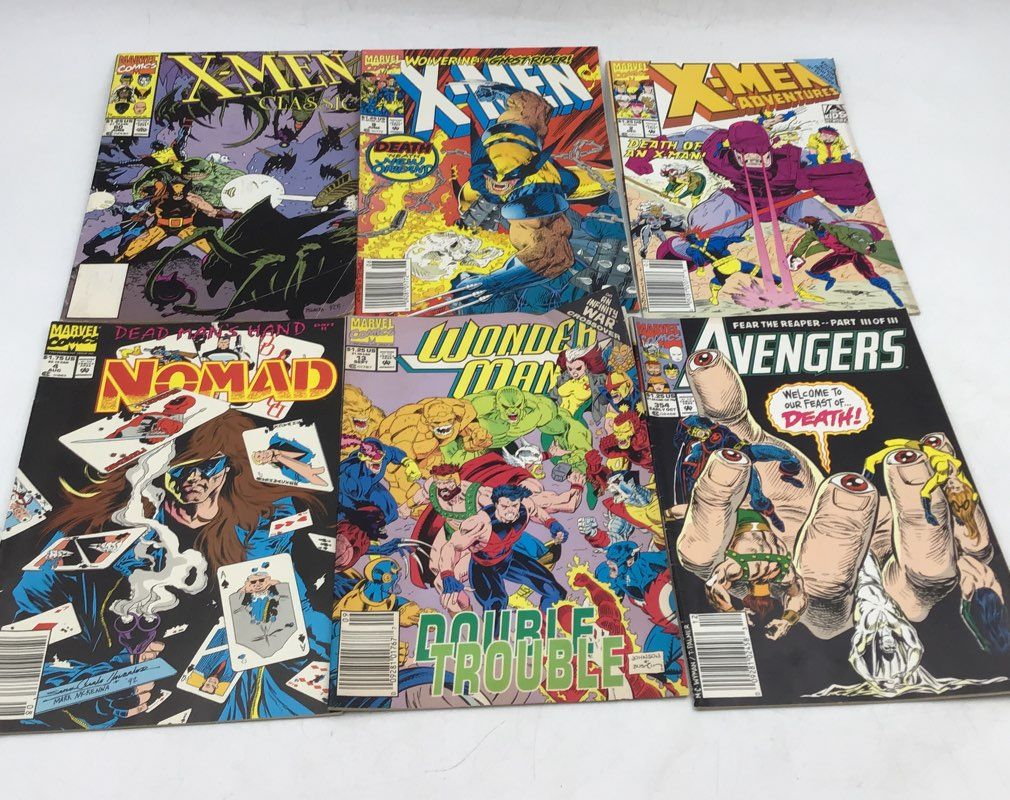 Marvel Wolverine, Wonder Man, X-Man, The Punisher &amp; More Comic Books Lot