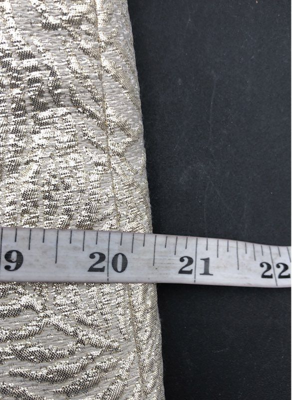 Allegory Women's Beige Gold Jacket - Size 10