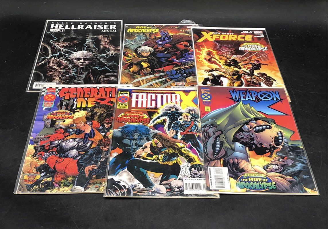 Comic Book Lot Marvel DC Mixed 1990s-Modern Superhero Approximately 25 Comics