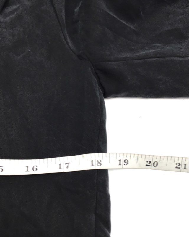 Two Way Women's Black Open Front Blazer Jacket Tencel Sorona Made in Italy