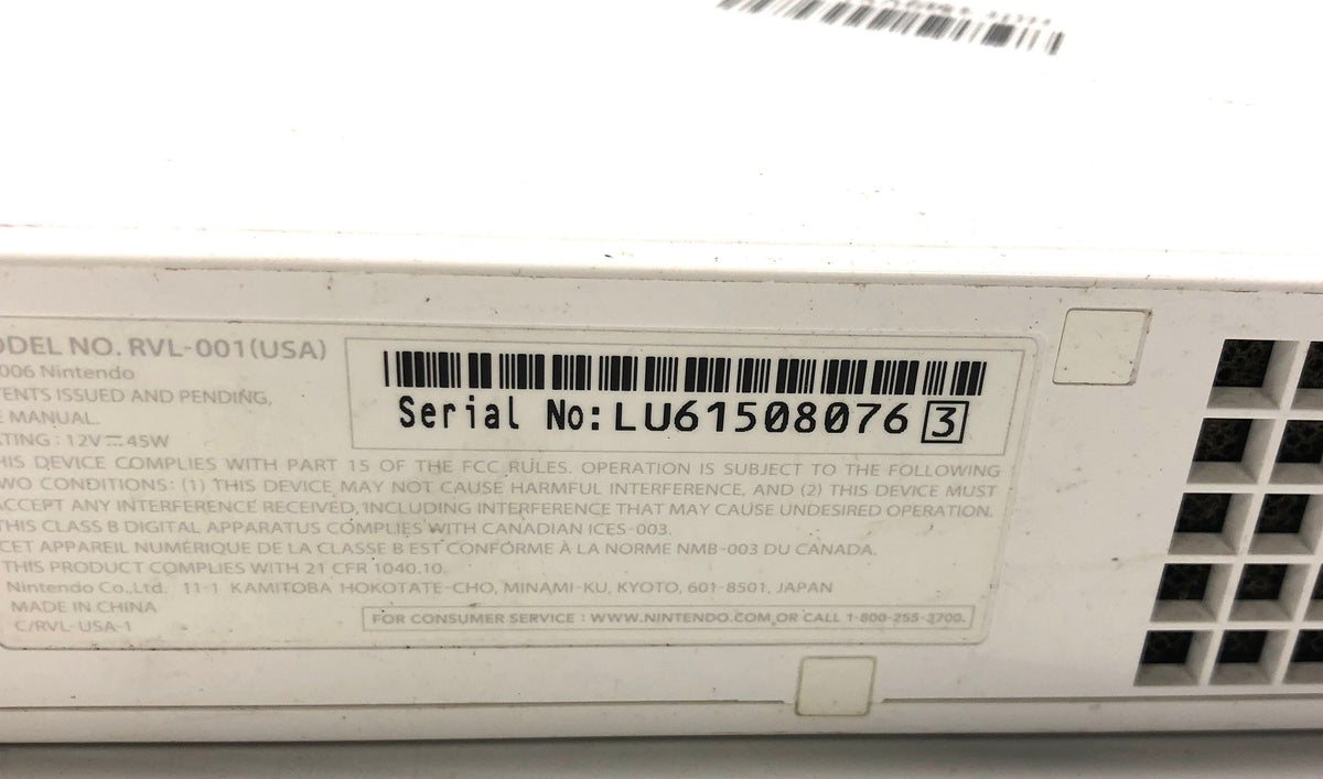 Nintendo Wii RVL-001 Skylanders CTA Bowling Ball 1 Game Console Lot