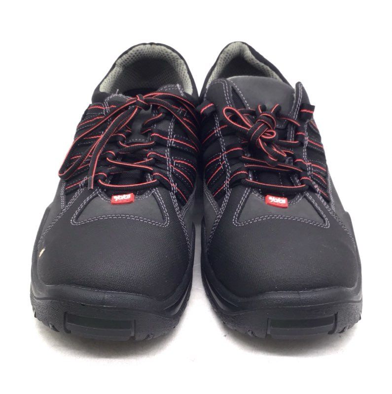 New Ejendals Jalas Men's Tempus Safety Black Work Shoes - Size 47