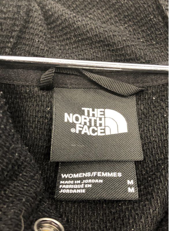 The North Face Women's Black Shelbe Raschel Softshell Pullover Hoodie Sz M
