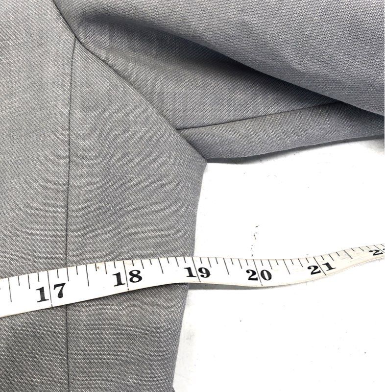 Express Women's Gray Studio Stretch Single Button Blazer Jacket Sz 12 NWT