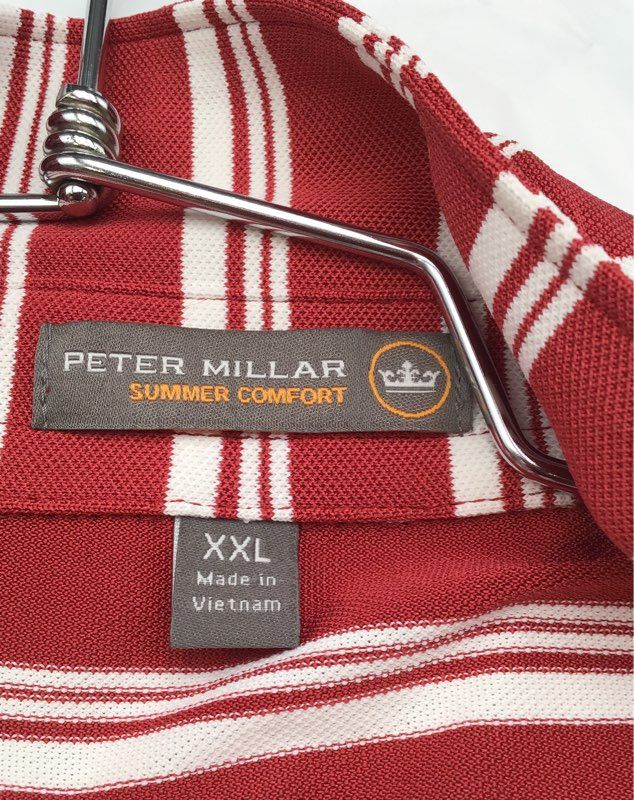 Peter Millar Men&#39;s Polo Shirt Lot - Size 2XL