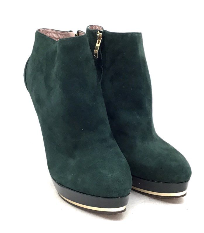 Vince Camuto Women's Green Ankle Booties - Size 10B
