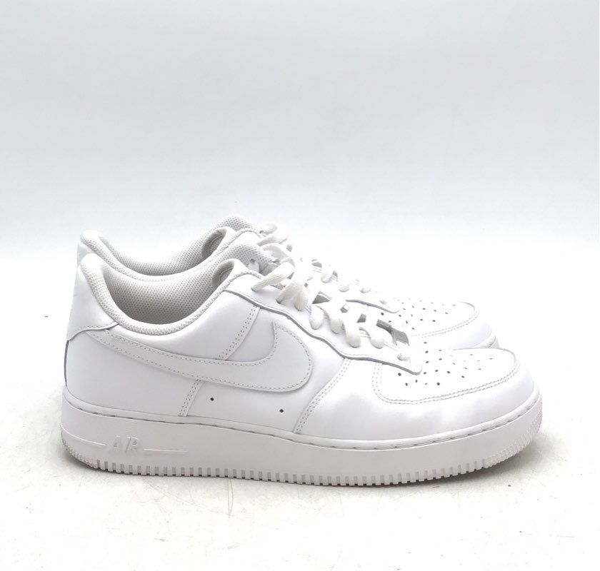 Nike Men&#39;s Air Force 1 &#39;07 White Athletic Shoes - Size 11