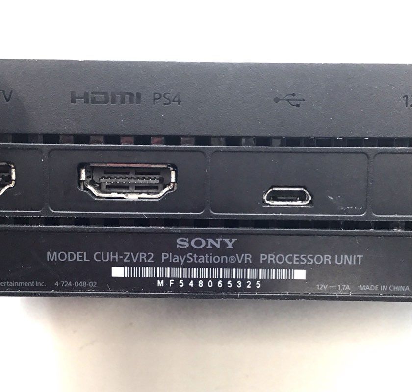 Sony PlayStation VR Headset & Processor Unit CUH-ZVR2 PS4 PS5