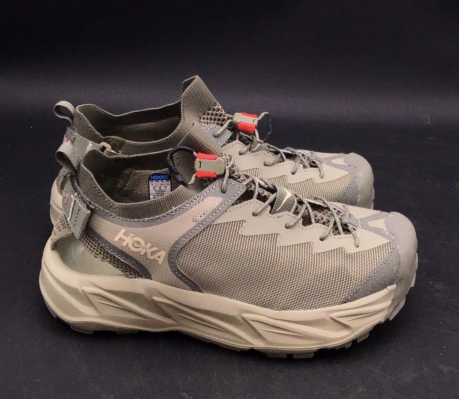 Hoka One One Women's Hopara 2 Tan Gray Athletic Shoes - Size 7B