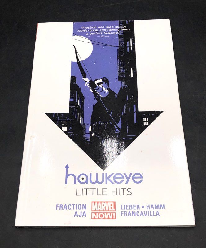 Graphic Novel Lot Marvel Hawkeye Moon Girl 2010s Superhero 5 Books