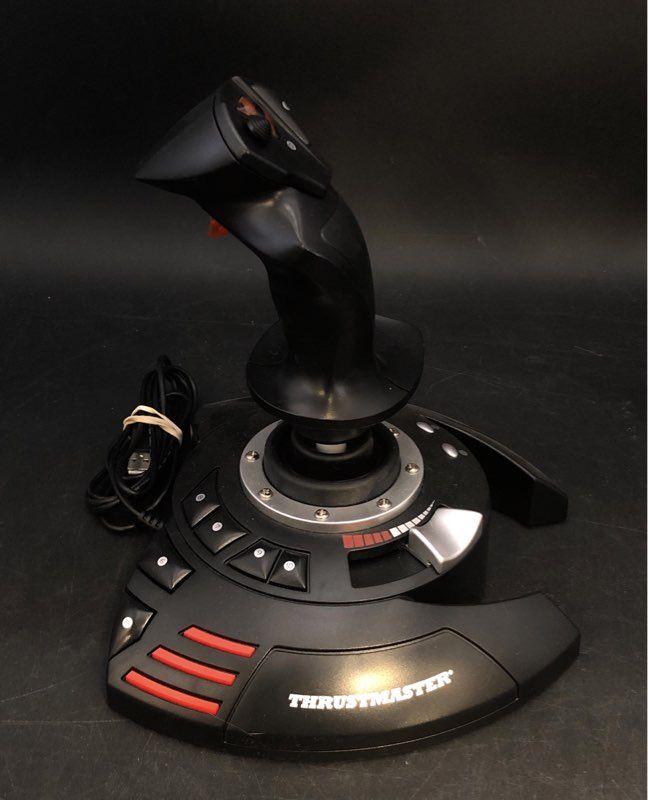 Thrustmaster T.Flight Stick X Joystick Rudder Pedals PC PS3 Flight Sim Lot