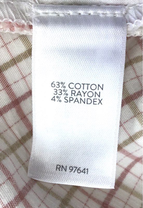 NWT J.Jill Women's Multicolor Plaid Trouser Pant - Size 18T