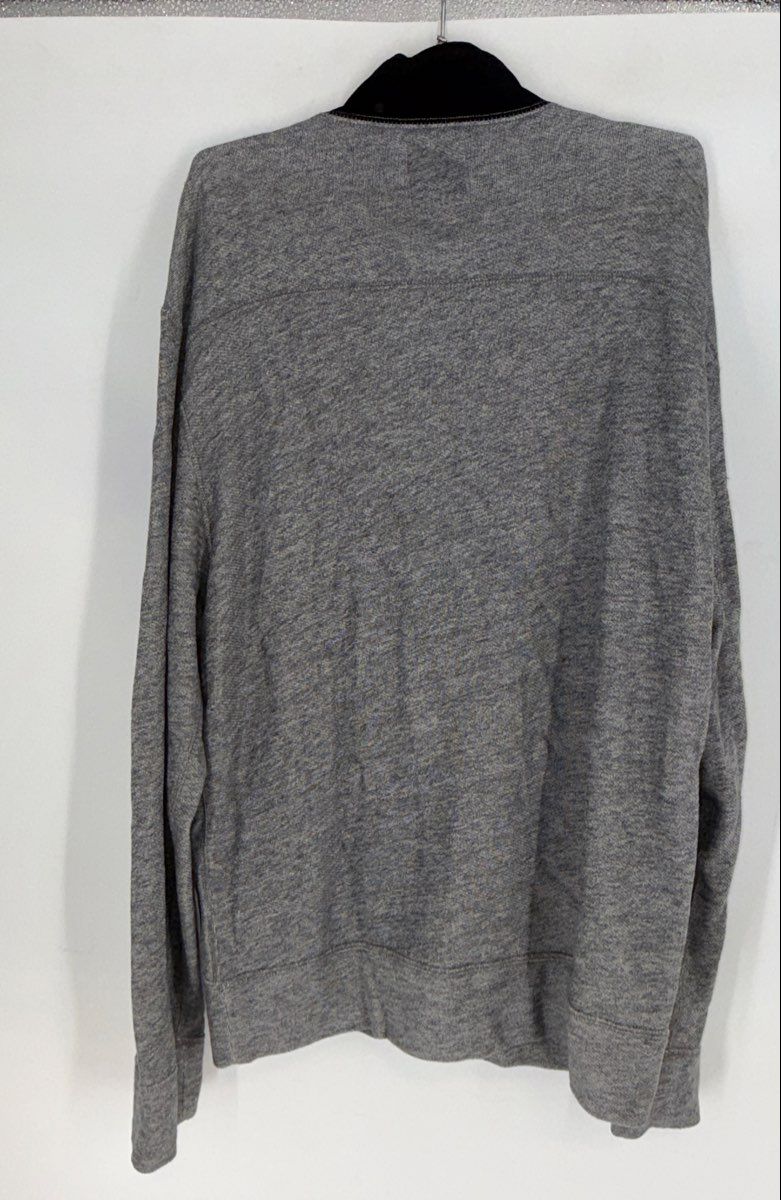Billy Reid Men's Lot of 2 Full Zip Sweater Jacket Gray Brown Cotton XXL