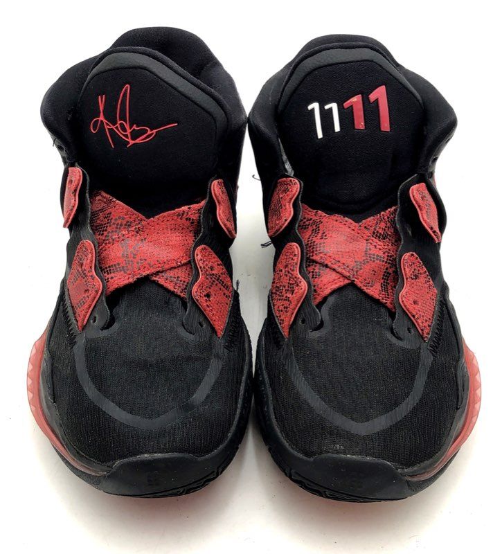 Nike Kyrie Infinity Black University Red Snakeskin Basketball Shoes Size 10