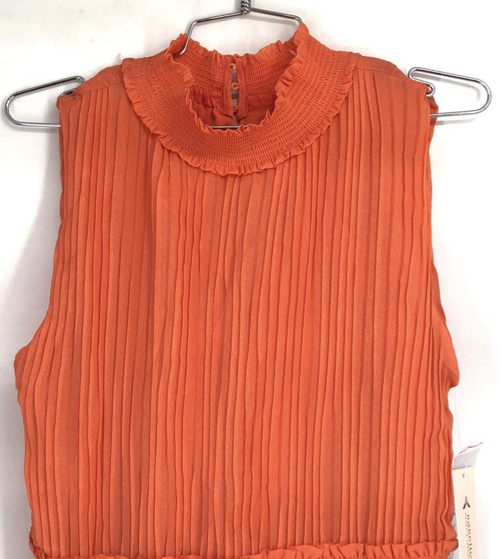 NWT Nanette Lepore Women's Vivid Coral Fit & Flare Dress - Size 12