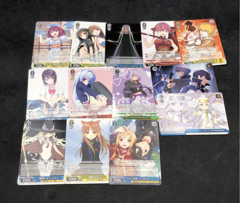 Weiss Schwarz TCG Anime Card Lot Modern 2010s-2020s Mixed 2.5 Lbs See Photos