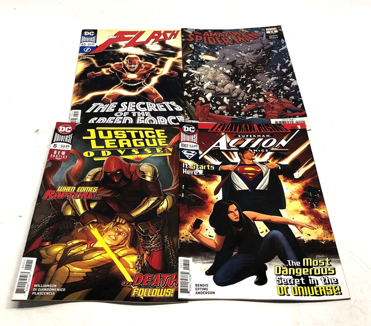 Marvel and DC Comic Book Lot Modern Age Superhero Mixed Titles 20+ Comics