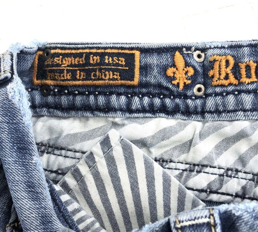 Rock Revival Women's Blue Leah Denim Easy Bootcut Jeans - Size 29