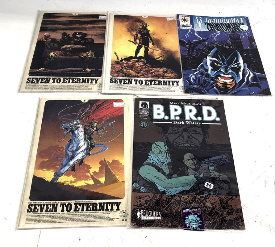 Comic Book Lot Image Vertigo Boom Viz Dark Horse 1990s-2010s 25 Comics