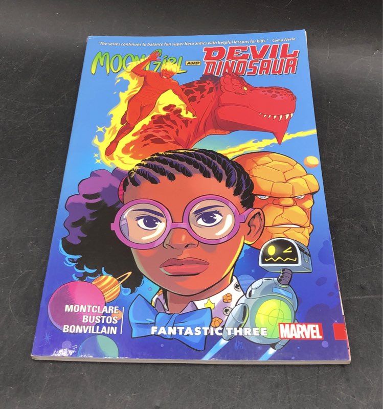 Marvel Comic Lot 2010s Moon Girl Ms. Marvel Trade Paperback 4 TPB Books