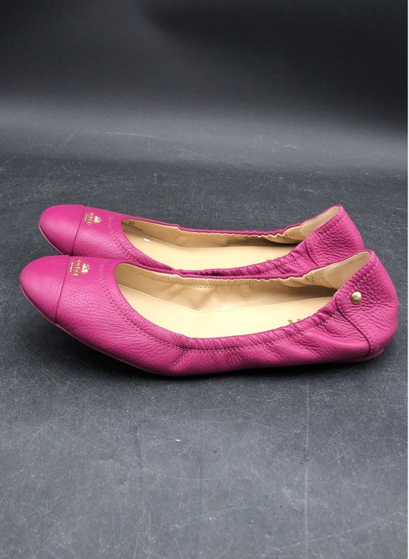 Coach Women's Camilla Pink Ballet Flats - Size 9.5B