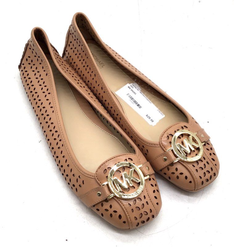 Michael Kors Women's Brown Moccasin Flats - Size 10