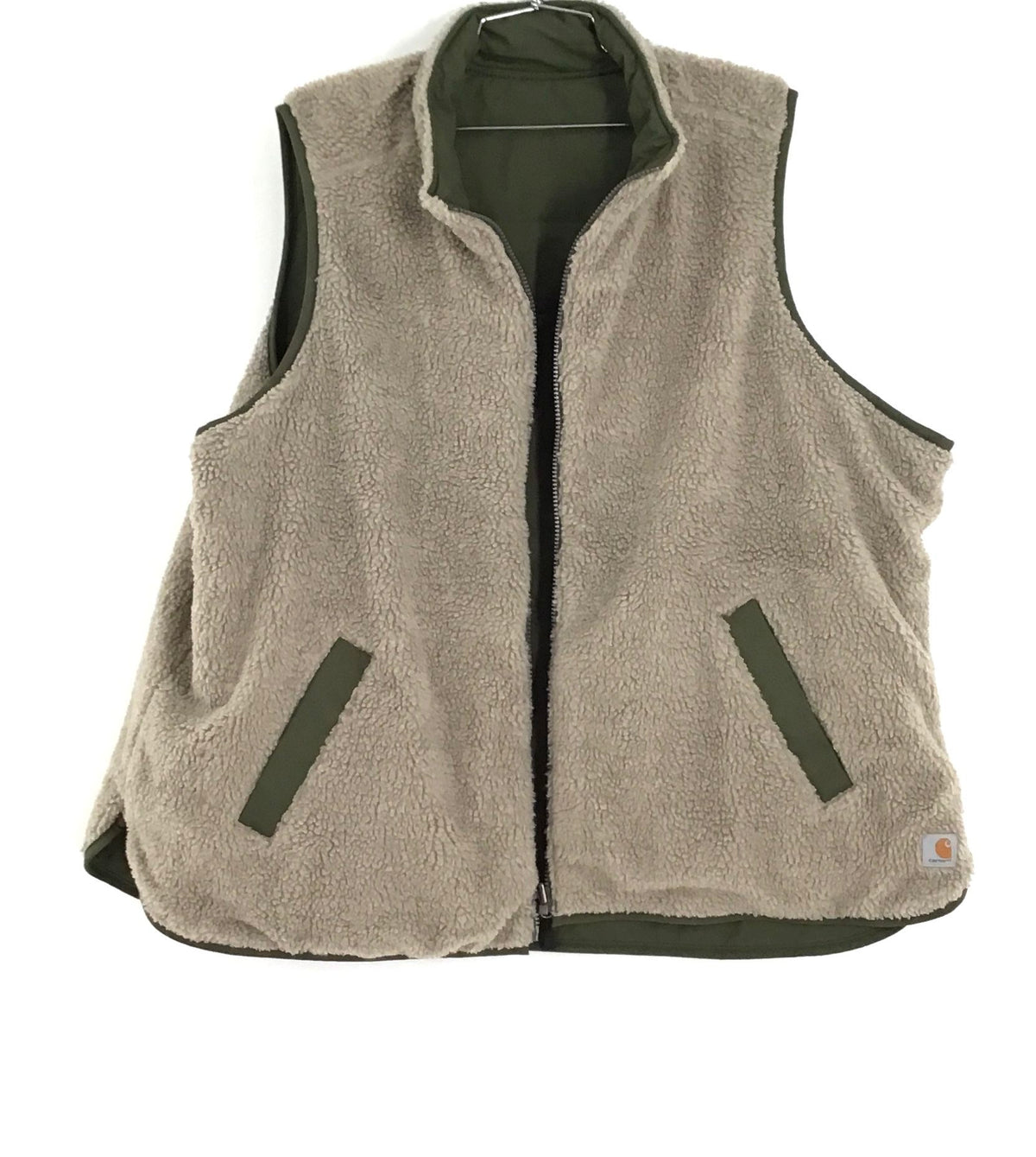 NWT Carhartt Women&#39;s Green Vest - Size 2X